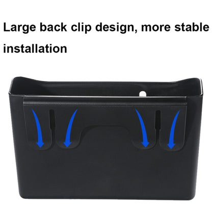 Multifunctional Car Seat Back Storage Box Rear Seat Tissue and Beverage Rack(Black) - Stowing Tidying by buy2fix | Online Shopping UK | buy2fix