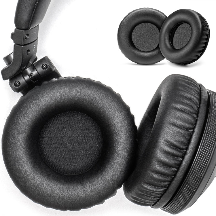 1pair Headphone Leather Sponge Cover Earmuffs For Pioneer HDJ-X5 / HDJ-X7 / HDJ-X10(Black) - Earmuff & Pad by buy2fix | Online Shopping UK | buy2fix