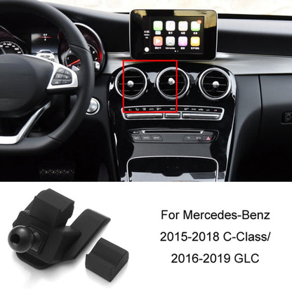 For Mercedes-Benz Mobile Phone Holder Car Air Outlet Base, Model: 15-18 C-Class/16-19 GLC - Special Car Holders by buy2fix | Online Shopping UK | buy2fix