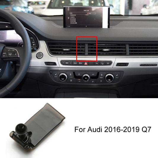 For Audi Car Mobile Phone Holder Mounting Base, Model: 16-19 Q7 - Special Car Holders by buy2fix | Online Shopping UK | buy2fix