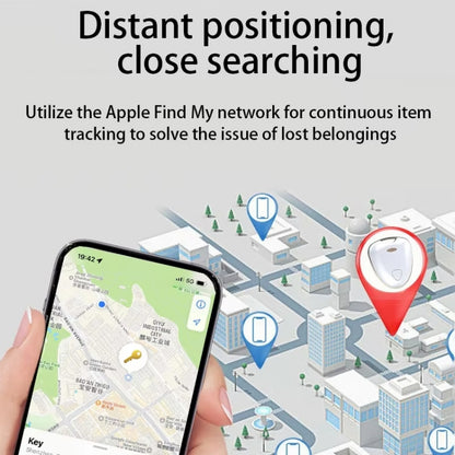 Smart Tracker Tag Anti-Lost Key Finder Works With Find My App(Deep Gray) - Personal Tracker by buy2fix | Online Shopping UK | buy2fix