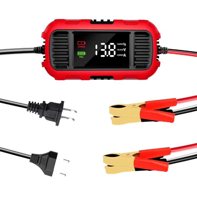 FOXSUR 2A 12V Motorcycle ATV Fully Automatic Trickle Battery Charger(EU Plug) - Battery Charger by FOXSUR | Online Shopping UK | buy2fix