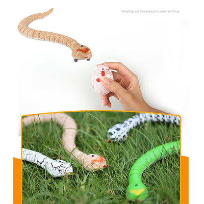 Tricky Funny Toy Infrared Remote Control Scary Creepy Snake, Size: 38*3.5cm(Green) -  by buy2fix | Online Shopping UK | buy2fix
