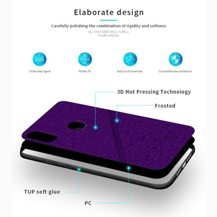 PINWUYO Full Coverage Waterproof Shockproof PC+TPU+PU Protective Case for Xiaomi Redmi 7 (Blue) - Xiaomi Cases by PINWUYO | Online Shopping UK | buy2fix