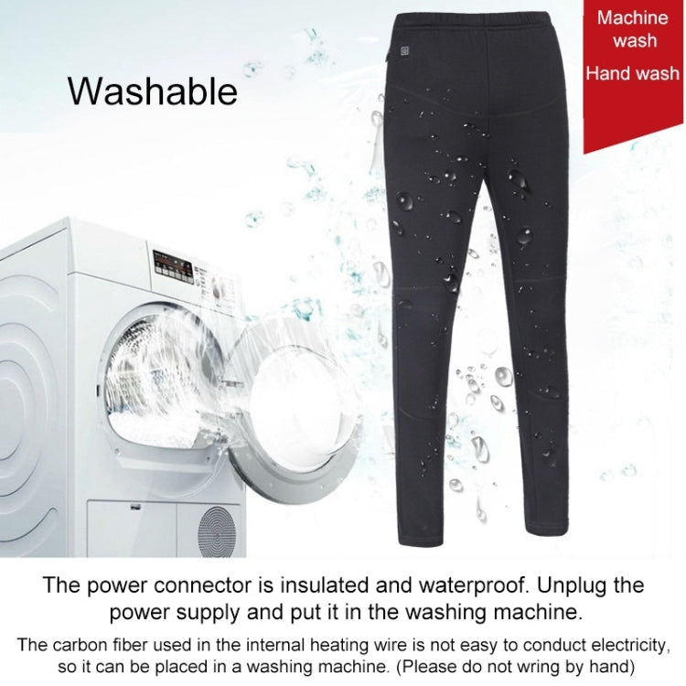 USB Secure Smart Thermostat Hair Hot Pants for Women (Color:Black Size:XXL) - Casual Pants by buy2fix | Online Shopping UK | buy2fix