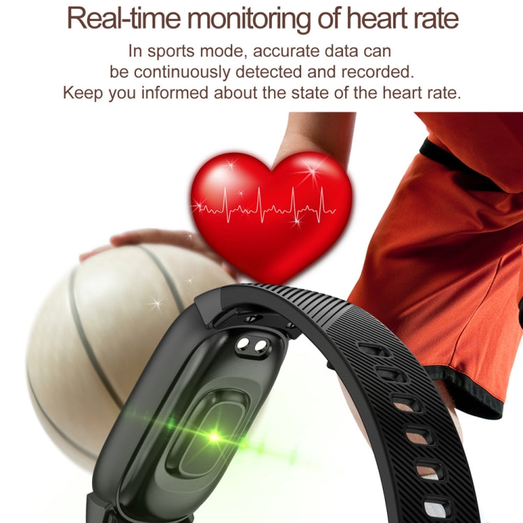 QW16 0.96 inches LCD Color Screen Smart Bracelet IP67 Waterproof, Support Call Reminder /Heart Rate Monitoring /Sleep Monitoring /Sedentary Reminder /Blood Pressure Monitoring (Black) - Smart Wear by buy2fix | Online Shopping UK | buy2fix