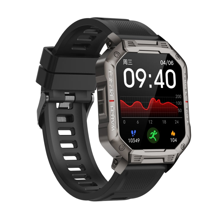 HAMTOD NX3 1.83 inch Smart Watch, Support Bluetooth Call / Sleep / Heart Rate / Blood Oxygen / Blood Pressure Monitoring (Black) - Smart Wear by HAMTOD | Online Shopping UK | buy2fix