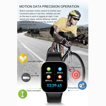 X16 1.3 inch TFT Color Screen IP67 Waterproof Bluetooth Smartwatch, Support Call Reminder/ Heart Rate Monitoring /Blood Pressure Monitoring/ Sleep Monitoring (Black) - Smart Wear by buy2fix | Online Shopping UK | buy2fix