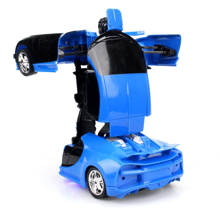 1023 4 Channels Remotely Deformed Car Toy Car(Blue) - RC Cars by buy2fix | Online Shopping UK | buy2fix