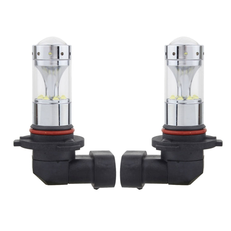 2 PCS 9006 60W 1200 LM 6000K Car Fog Lights with 12 CREE XB-D LED Lamps, DC 12V (White Light) - Fog / Driving Lights by buy2fix | Online Shopping UK | buy2fix