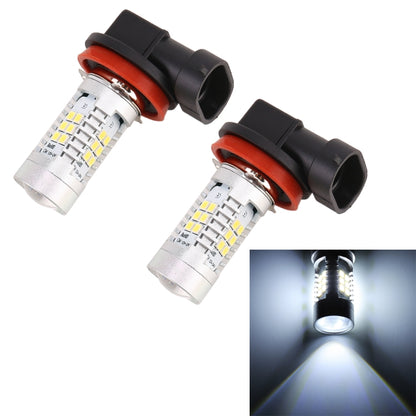 2 PCS H8/H11 10.5W 780LM 6000K 21 SMD 2835 LEDs Car Fog Lights DC 12~24V(White Light) - Fog / Driving Lights by buy2fix | Online Shopping UK | buy2fix