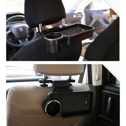 3R-2132 Car Seat Storage Tray Multi-function Auto Rear Seat Organizer Holder Drink Food Cup Tray - Stowing Tidying by 3R | Online Shopping UK | buy2fix
