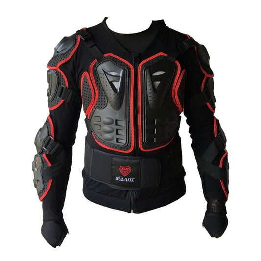 SULAITE BA-03 SUV Motorbike Bicycle Outdoor Sports Armor Protective Jacket, Size: L(Red) - Protective Gear by SULAITE | Online Shopping UK | buy2fix