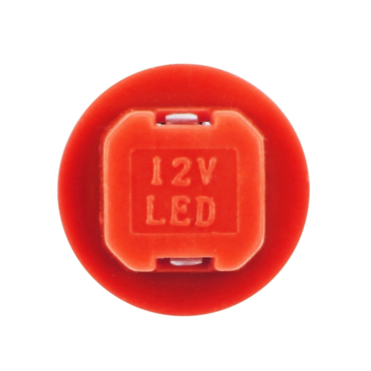 10 PCS 0.4W B8.5 Wedge Instrument Panel COB LED Light Dashboard Gauge Cluster Indicator Lamp Bulb (Red Light) - Instrument Lights by buy2fix | Online Shopping UK | buy2fix