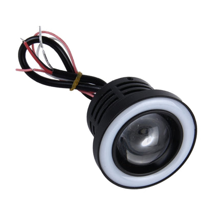 2 PCS 3.5 inch 10W 900 LM 6000K Car Fog Lights with Colorful Angle Eye Light, DC 12V(White Light) - Fog / Driving Lights by buy2fix | Online Shopping UK | buy2fix