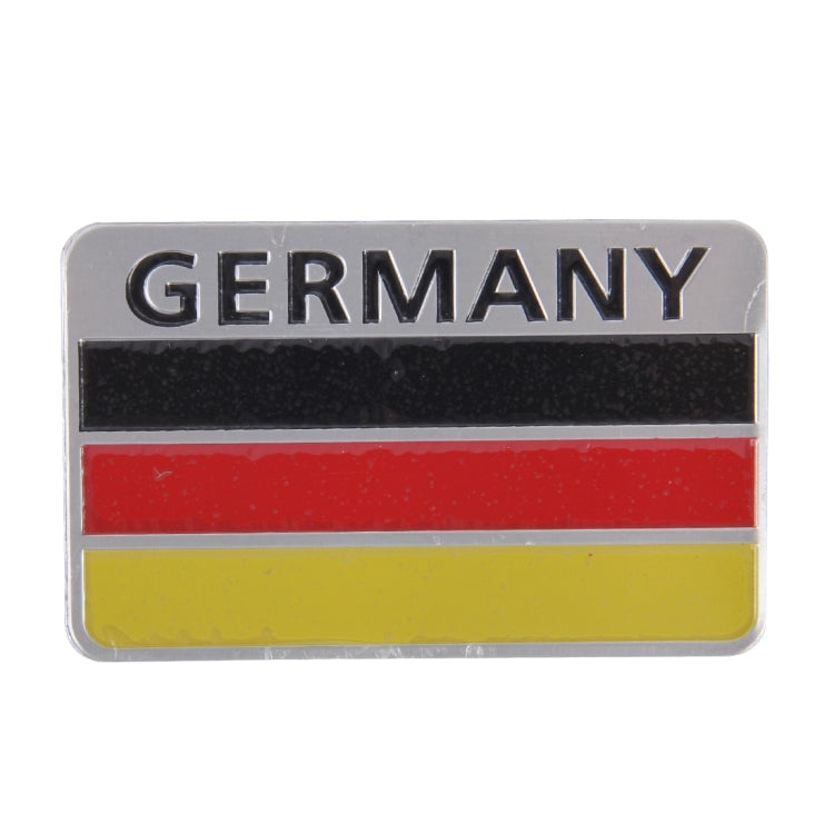 Germany Flag Style Metal Car Sticker - 3D Metal Sticker by buy2fix | Online Shopping UK | buy2fix