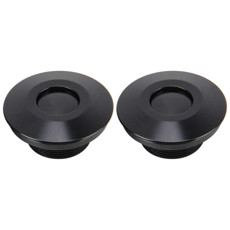2 PCS Racing Car Cover Lock Aluminum Alloy Car Modification Oil Cap Modified Engine Cover Lock Racing Front Cover Lock(Black) - In Car by buy2fix | Online Shopping UK | buy2fix