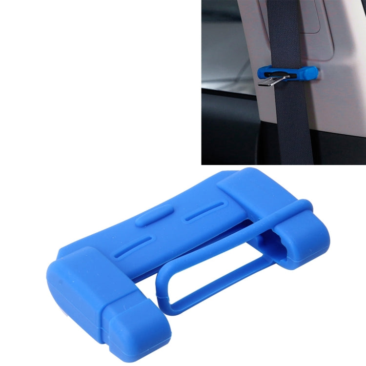 Universal Adjustable Car Seat Belt Buckle Plug Protective Cover Case Seat Belt Buckle(Blue) - Seat Belts & Padding by buy2fix | Online Shopping UK | buy2fix