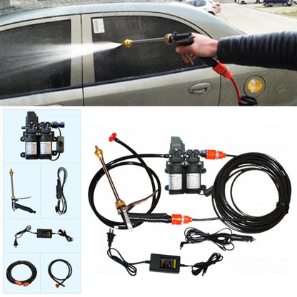 220V Portable Double Pump + Power Supply High Pressure Outdoor Car Washing Machine Vehicle Washing Tools - Car Washer & Accessories by buy2fix | Online Shopping UK | buy2fix