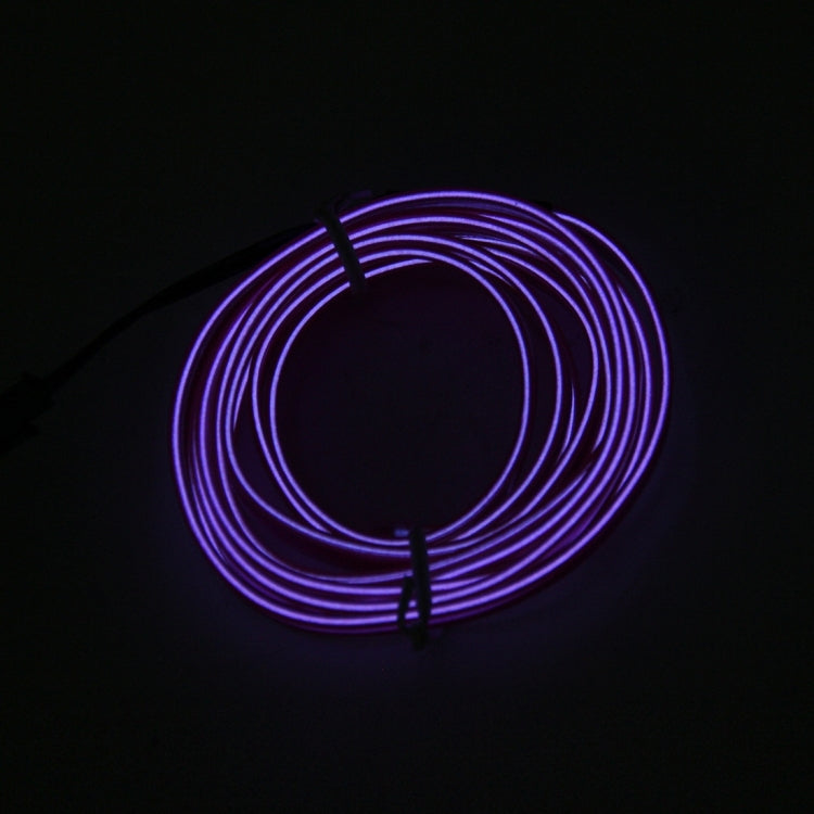2M Cold Light Flexible LED Strip Light For Car Decoration(Purple Light) - Atmosphere lights by buy2fix | Online Shopping UK | buy2fix