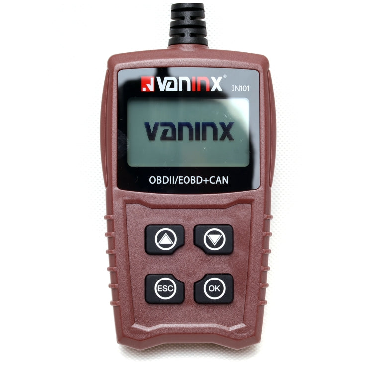 Vaninx IN101 Automotive Scanner Car OBDII / EOBD+ Can Battery Engine Fault Diagnosis Tool Battery Detector - In Car by buy2fix | Online Shopping UK | buy2fix