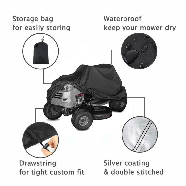 210D Oxford Cloth Waterproof Sunscreen Scooter Tractor Car Cover, Size: XL - Raincoat by buy2fix | Online Shopping UK | buy2fix