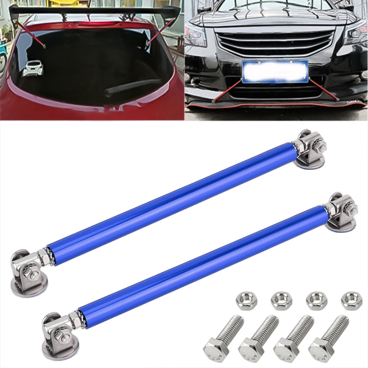 2 PCS Car Modification Adhesive Surrounded Rod Lever Front and Rear Bars Fixed Front Lip Back Shovel, Length: 20cm(Blue) - In Car by buy2fix | Online Shopping UK | buy2fix