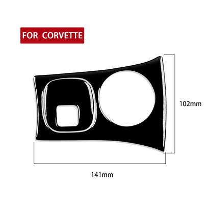 For Chevrolet Corvette C5 1998-2004 Car Key Panel Set Decorative Sticker, Left Drive - In Car by buy2fix | Online Shopping UK | buy2fix