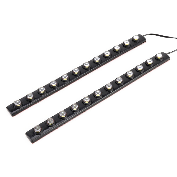 12LEDs SMD-5050 DC12V / 2.6W / 5500K / 131LM Car Daytime Running Light - In Car by buy2fix | Online Shopping UK | buy2fix