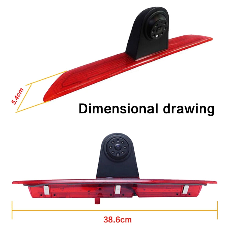 PZ466 Car Waterproof 170 Degree Brake Light View Camera for Ford Transit 2014-2015 - In Car by buy2fix | Online Shopping UK | buy2fix