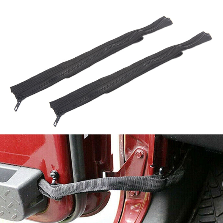 Car Long Door Limit Braided Rope Strap for Jeep Wrangler (Black) - In Car by buy2fix | Online Shopping UK | buy2fix