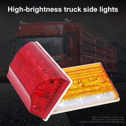 4 PCS ZS-6001 DC24V Car / Truck Side Marker Indicator Lights Bulb Lamp (White Light) - In Car by buy2fix | Online Shopping UK | buy2fix