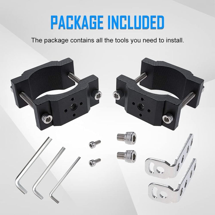 Y-020 Universal Adjustable Pipe Clamp Bracket - In Car by buy2fix | Online Shopping UK | buy2fix