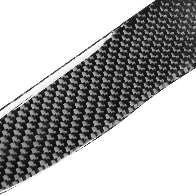 2 PCS / Set Carbon Fiber Car Lamp Eyebrow Decorative Sticker for BMW X5/E70 2010-2012, Drop Glue Version -  by buy2fix | Online Shopping UK | buy2fix