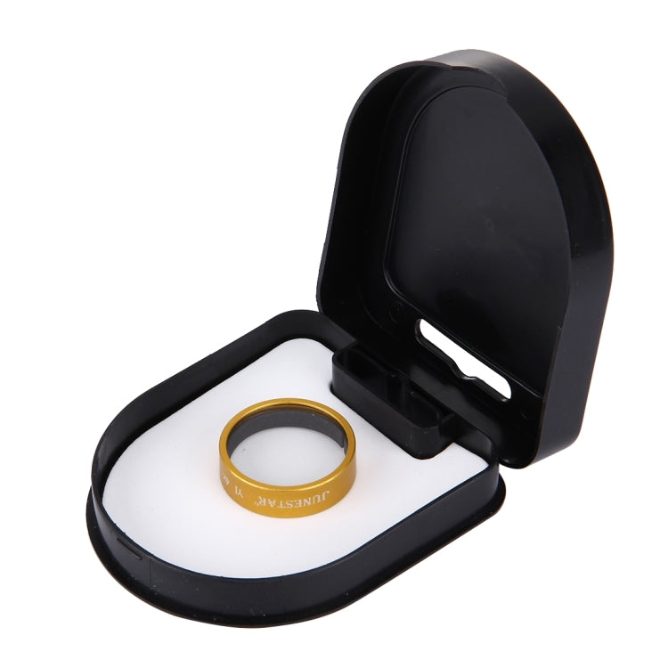 JUNESTAR for Xiaomi Xiaoyi Yi II 4K Sport Action Camera Proffesional UV Filter(Gold) - DJI & GoPro Accessories by JSR | Online Shopping UK | buy2fix