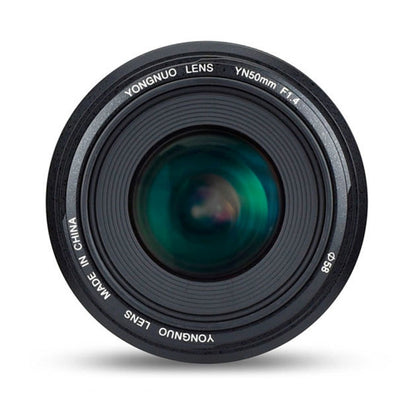 YONGNUO YN50MM F1.4C F1.4 Lens Large Aperture Auto Focus Lens for Canon(Black) - Camera Accessories by YONGNUO | Online Shopping UK | buy2fix