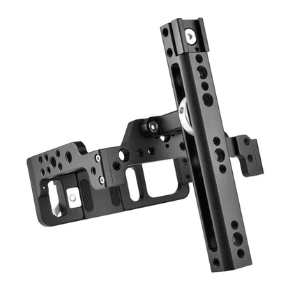 YELANGU C15-B YLG0711A-A Video Camera Cage Stabilizer with Handle for Nikon Z6 / Z7(Black) - Camera Cage by YELANGU | Online Shopping UK | buy2fix