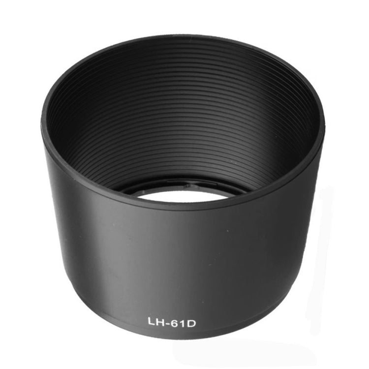 LH-61D Lens Hood Shade for Olympus ZUIKO DIGITAL ED 40-150mm F4-5.6 Lens (Black) - Camera Accessories by buy2fix | Online Shopping UK | buy2fix