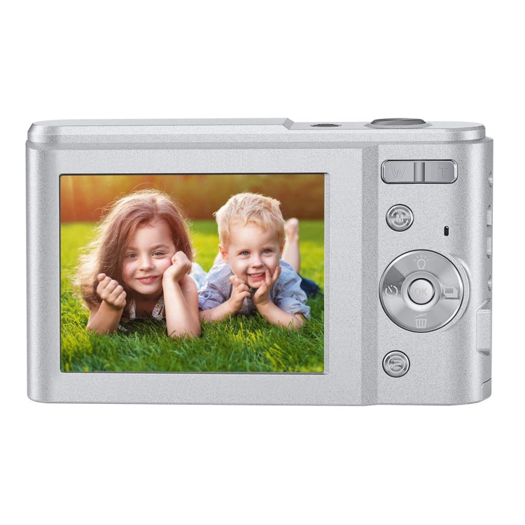 DC311 2.4 inch 36MP 16X Zoom 2.7K Full HD Digital Camera Children Card Camera, US Plug(Silver) - Consumer Electronics by buy2fix | Online Shopping UK | buy2fix