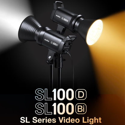 Godox SL100D 100W 5600K Daylight-balanced LED Light Studio Continuous Photo Video Light(US Plug) - Shoe Mount Flashes by Godox | Online Shopping UK | buy2fix