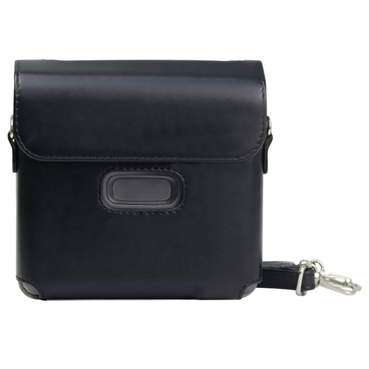 For FUJIFILM instax Link WIDE Full Body PU Leather Case Bag with Strap(Black) - Camera Accessories by buy2fix | Online Shopping UK | buy2fix