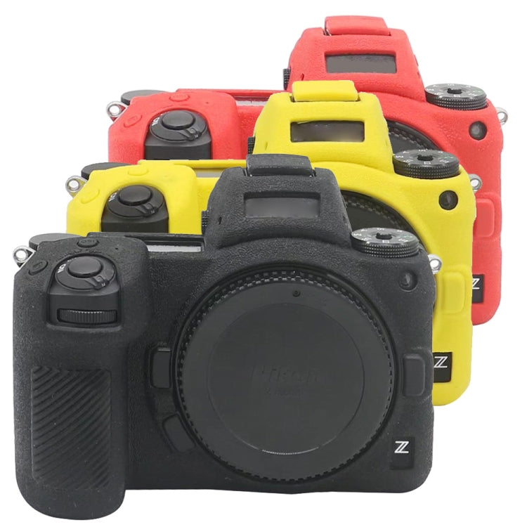 For Nikon Z7 II Soft Silicone Protective Case (Black) - Camera Accessories by buy2fix | Online Shopping UK | buy2fix