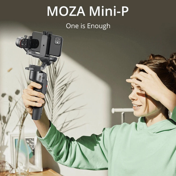 MOZA Mini-P 3 Axis Handheld Gimbal Stabilizer for Action Camera and Smart Phone(Black) - Handheld Stabilizer by MOZA | Online Shopping UK | buy2fix