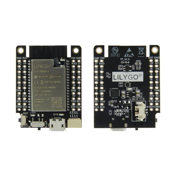 TTGO T7 V1.5 Mini32 Expansion Board ESP32-WROVER-B PSRAM Wi-Fi Bluetooth Module Development Board - Module by TTGO | Online Shopping UK | buy2fix