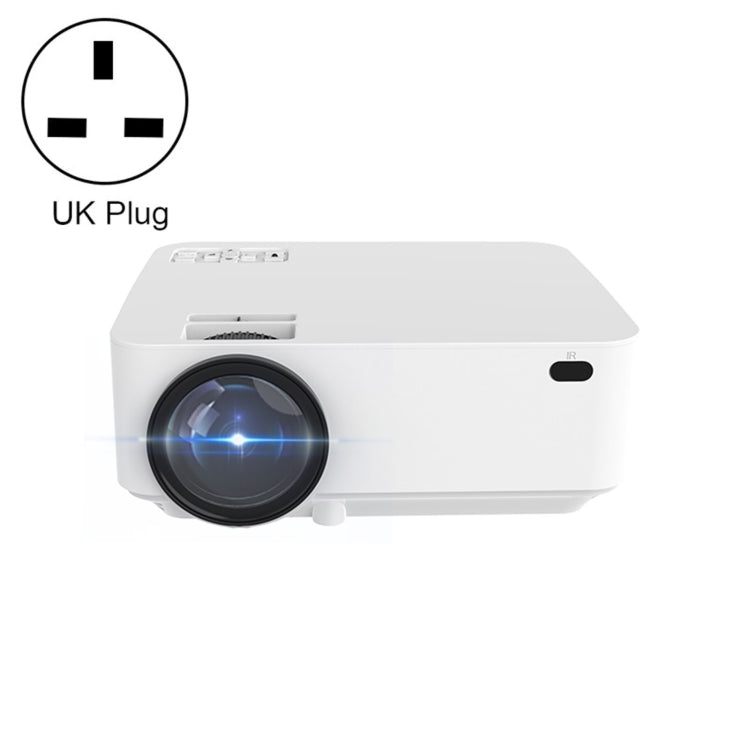 TB612 2200ANSI Lumens 800x400 Resolution 1080P LED+LCD Technology Smart Projector, Support AV / HDMI / SD Card / USB / VGA / TV, UK Plug - Consumer Electronics by buy2fix | Online Shopping UK | buy2fix