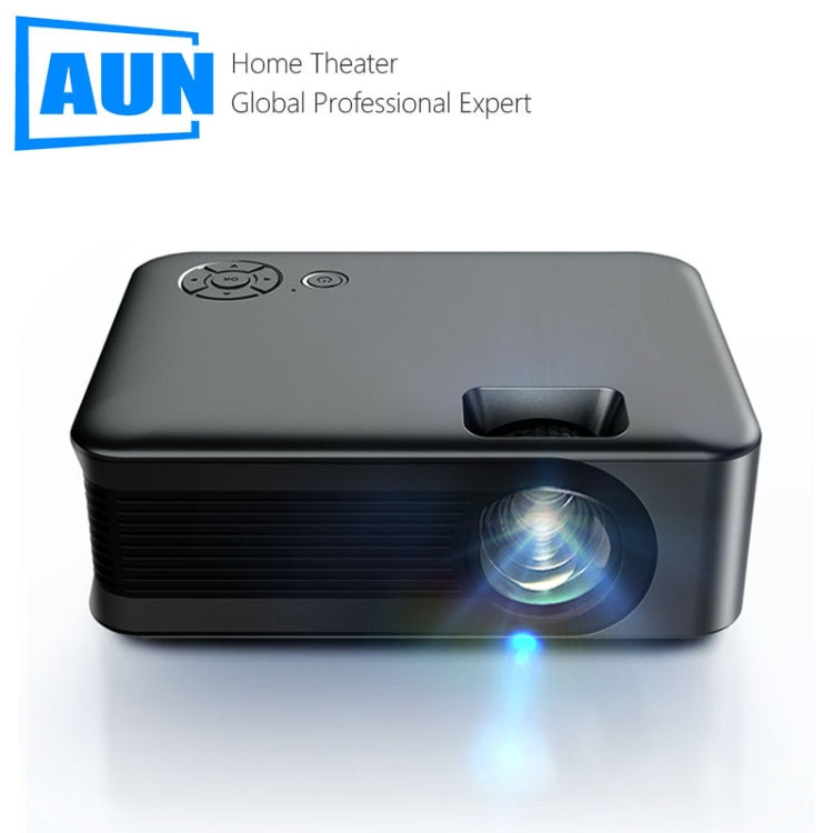 AUN A30C Pro 480P 3000 Lumens Sync Screen with Battery Version Portable Home Theater LED HD Digital Projector (EU Plug) - LED Projector by AUN | Online Shopping UK | buy2fix