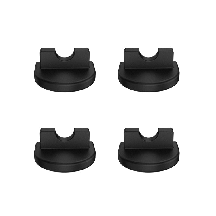 Sunnylife DC339 4 PCS Silicone Anti-release Plug for DJI Action 2 (Black) - DJI & GoPro Accessories by Sunnylife | Online Shopping UK | buy2fix