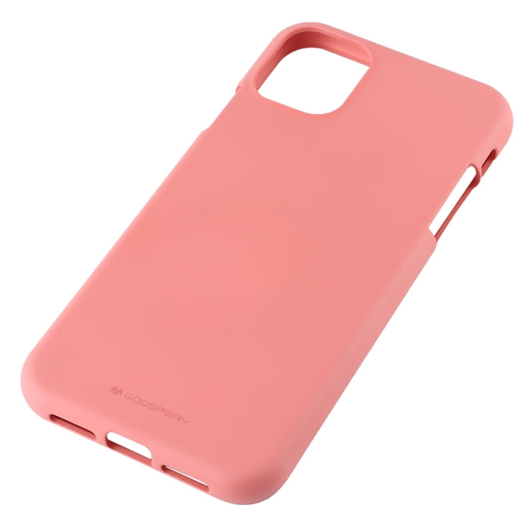 GOOSPERY SOFE FEELING TPU Shockproof and Scratch Case for iPhone 11(Pink) - iPhone 11 Cases by GOOSPERY | Online Shopping UK | buy2fix