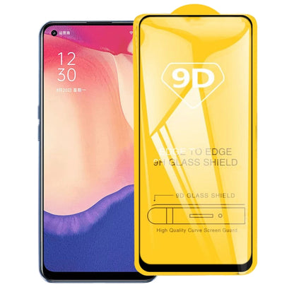 For OPPO Reno4 SE 9D Full Glue Full Screen Tempered Glass Film - OPPO Tempered Glass by imak | Online Shopping UK | buy2fix