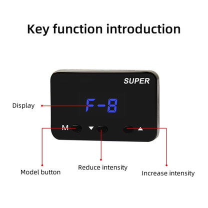 For Audi Q5 2008- Car Potent Booster Electronic Throttle Controller - In Car by buy2fix | Online Shopping UK | buy2fix